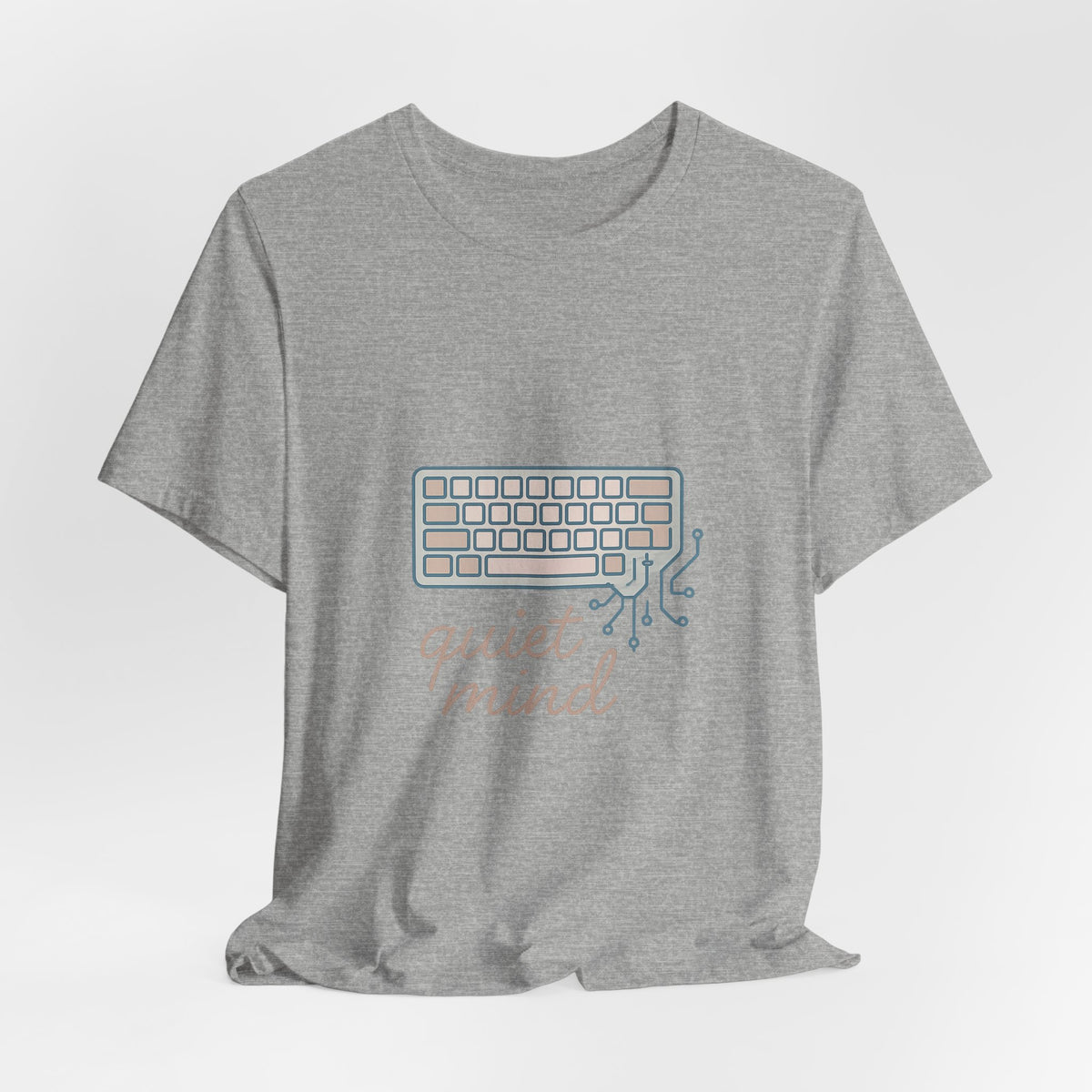 Software Developer T-Shirt – Bella Canvas Jersey Tee | Minimalist Coding Love