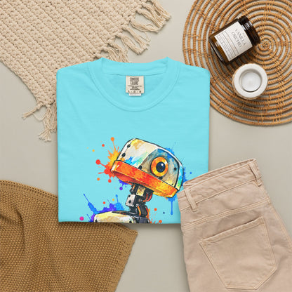 Microduck Robot Splash Art T-Shirt