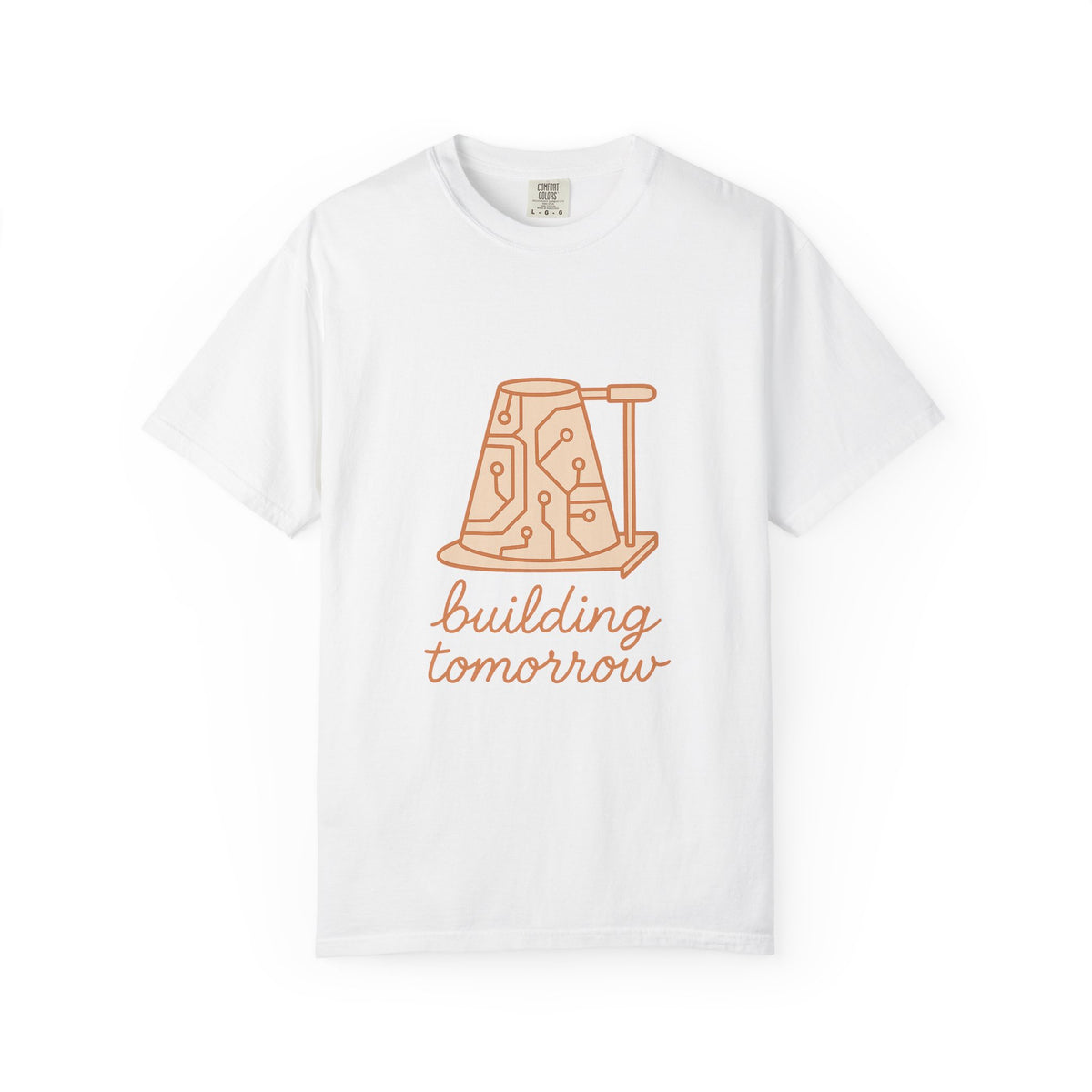Civil Engineer Unisex T-Shirt – Comfort Colors Garment-Dyed Tee | Minimalist Aesthetic Design