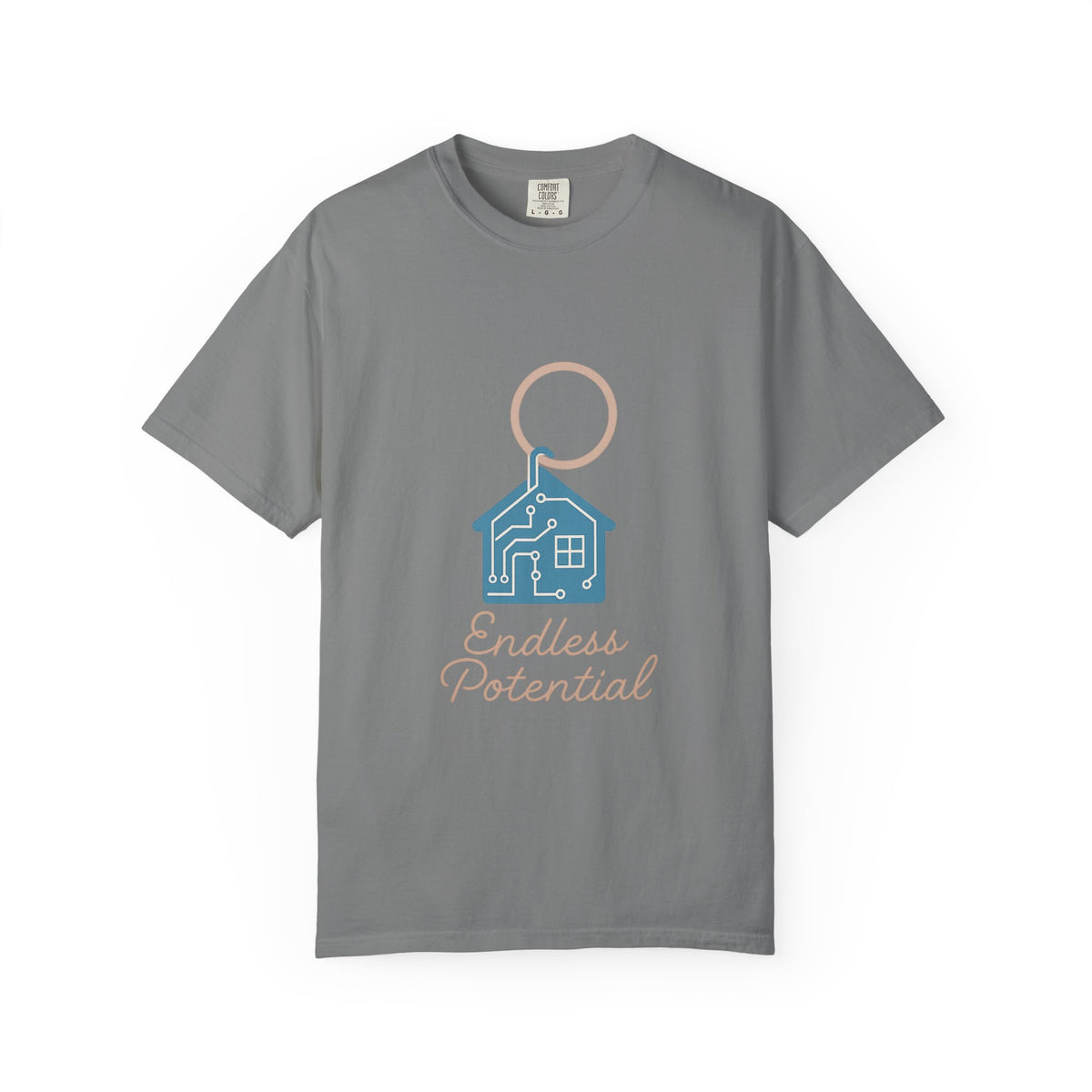 Real Estate Agent T-Shirt – Comfort Colors Garment-Dyed Tee | Minimalist Aesthetic, Professional Mood