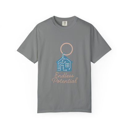 Real Estate Agent T-Shirt – Comfort Colors Garment-Dyed Tee | Minimalist Aesthetic, Professional Mood