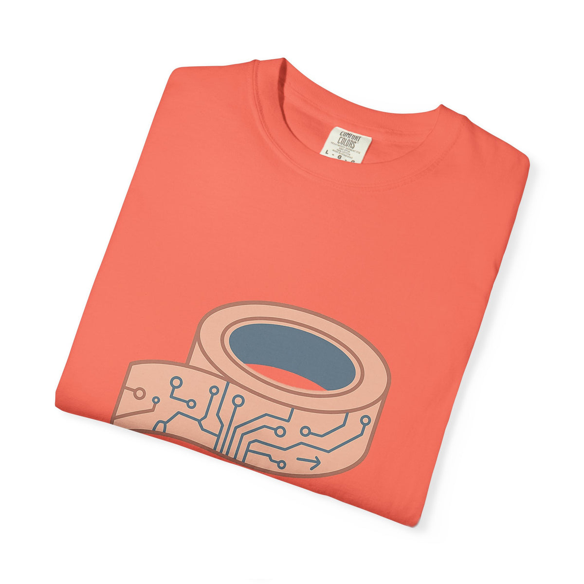 Lab Technician T-Shirt – Comfort Colors Garment-Dyed Tee | Minimalist Science Aesthetic