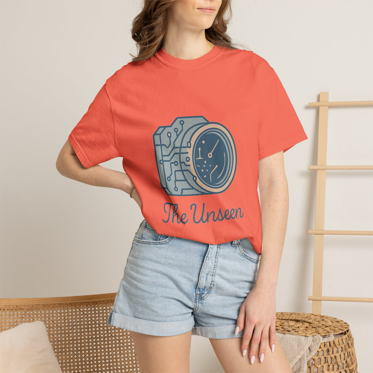 Photographer Unisex T-Shirt – Comfort Colors Garment-Dyed Tee | Artistic Aesthetic, Feminine Touch