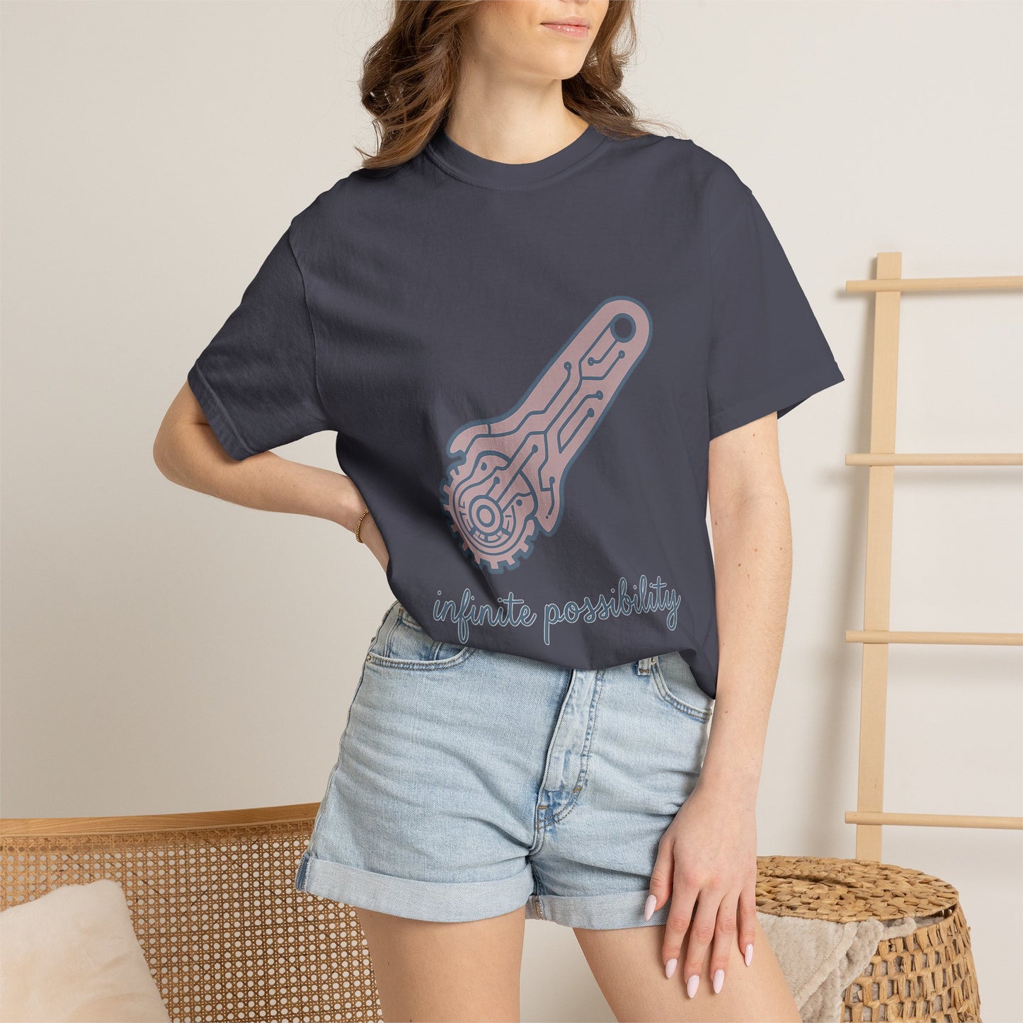 Fashion Designer T-Shirt – Vintage-Wash Comfort Garment-Dyed Tee for Men & Women | Fashion Designer Gift