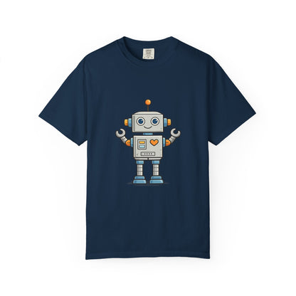Mechanical Engineer robot workshop graphic tee by LM Apparel, product photo