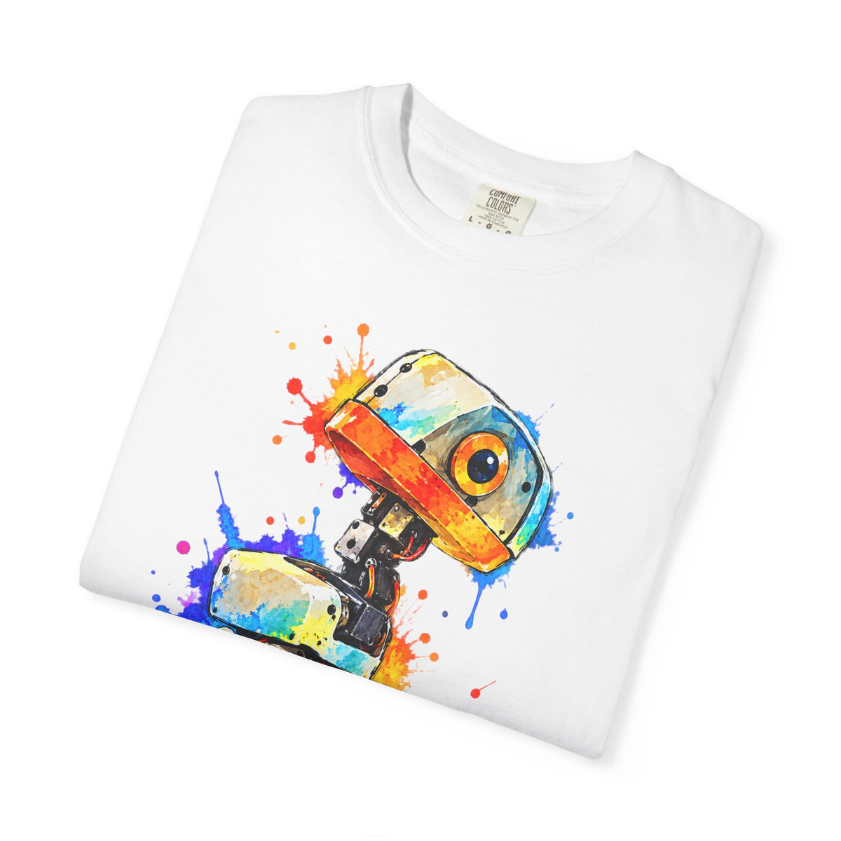 Microduck Robot Splash Art T-Shirt
