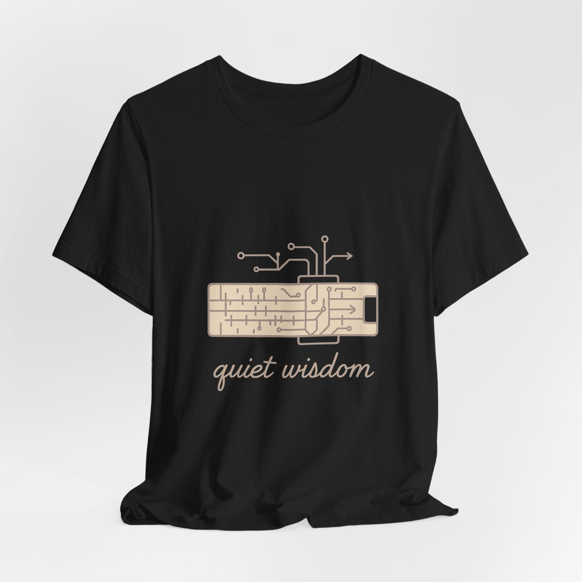 Tutor T-Shirt – Bella Canvas Jersey Tee | Minimalist Design, Positive Vibes