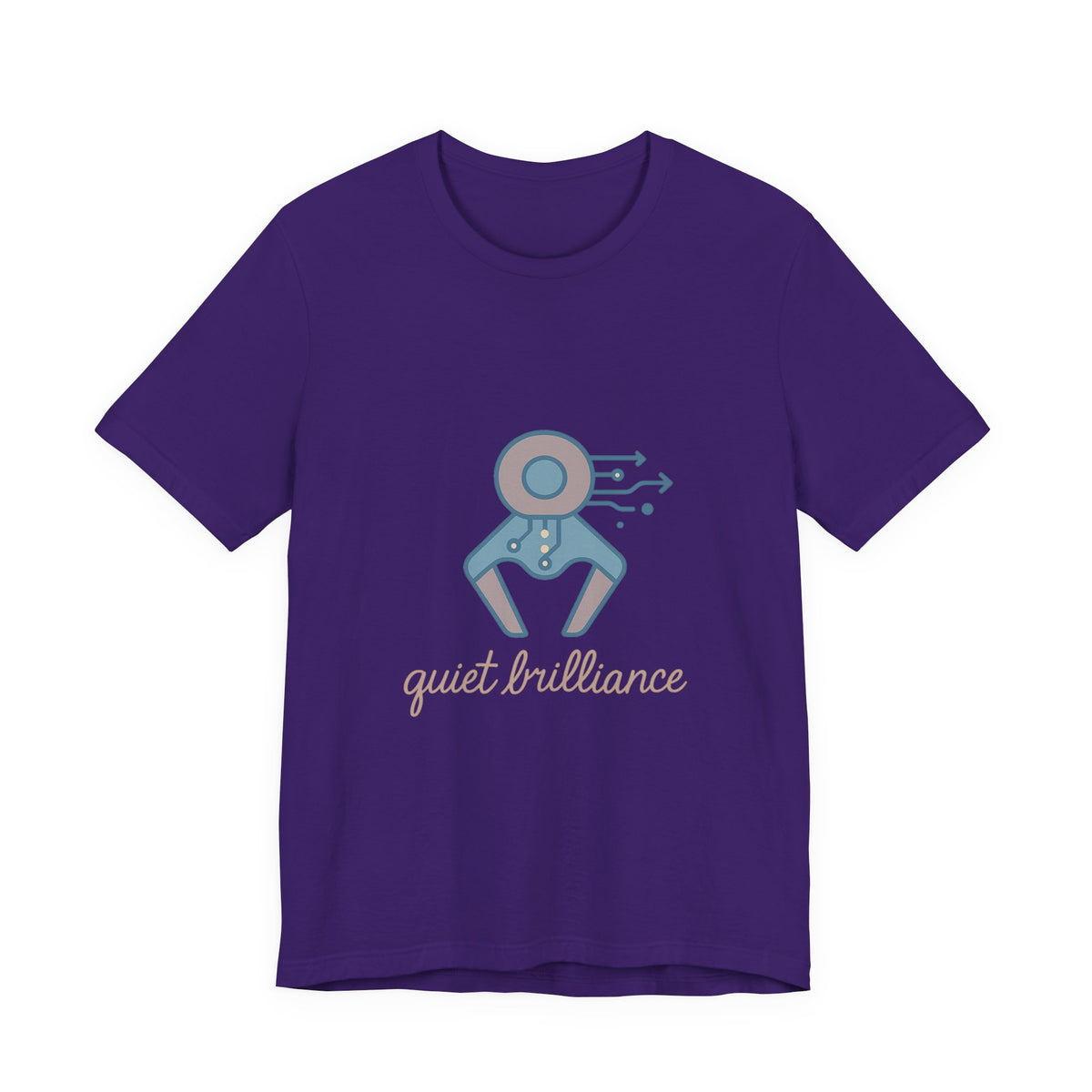 Robotics Engineer T-Shirt – Bella Canvas Jersey Tee | Minimalist Robotics Design
