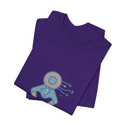Robotics Engineer T-Shirt – Bella Canvas Jersey Tee | Minimalist Robotics Design
