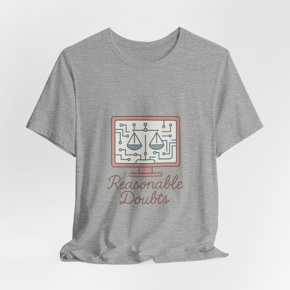 Law Student T-Shirt – Bella Canvas Jersey Tee | Minimalist Motivational Design