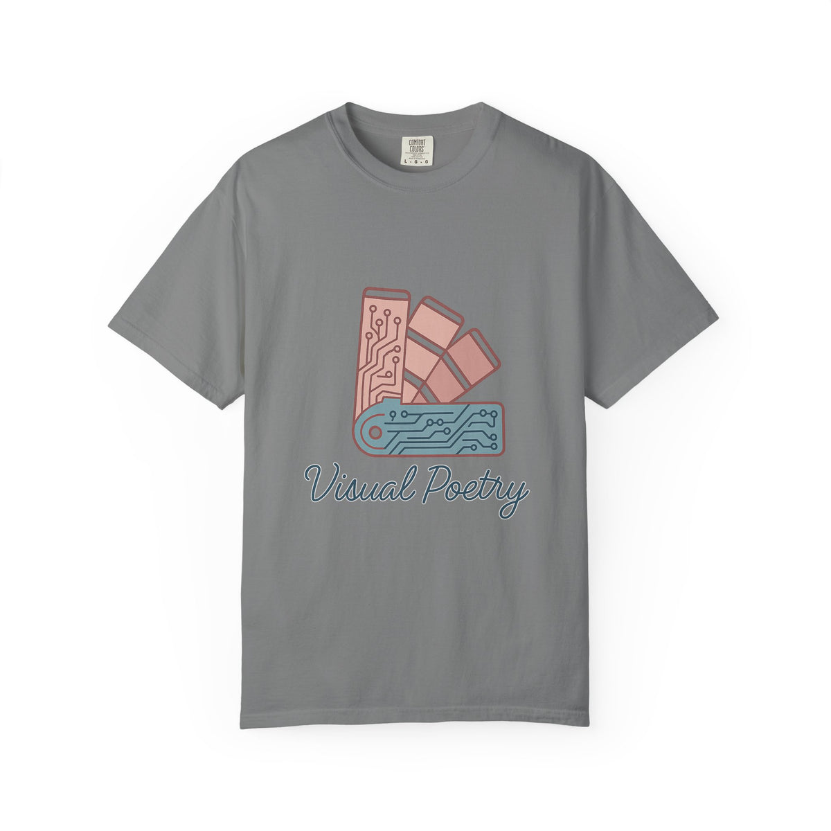 Graphic Designer T-Shirt – Comfort Colors Garment-Dyed Tee | Minimalist Chic Design