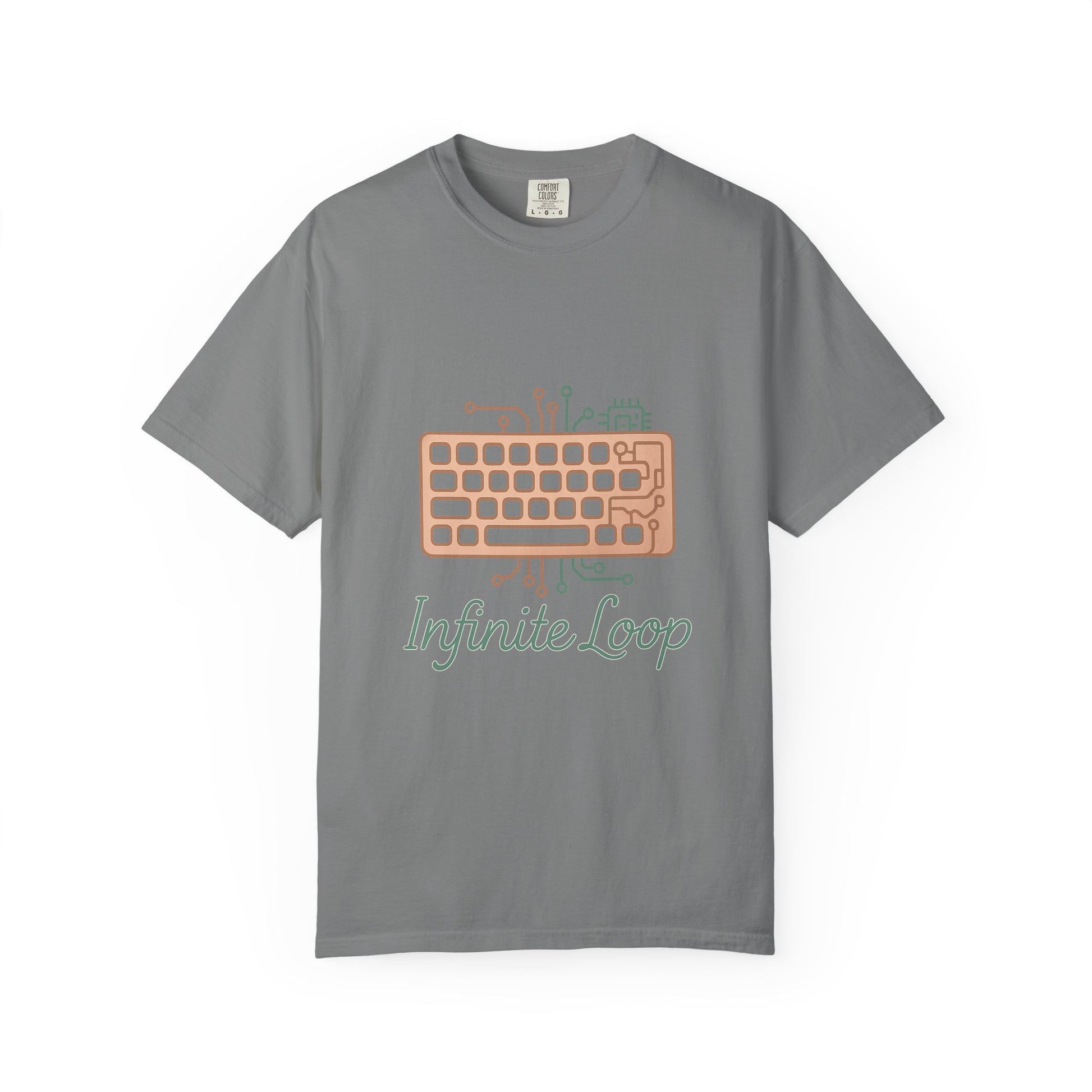 Software Engineer T-Shirt – Vintage-Wash Comfort Garment-Dyed Tee | LM Apparel – product photo 4