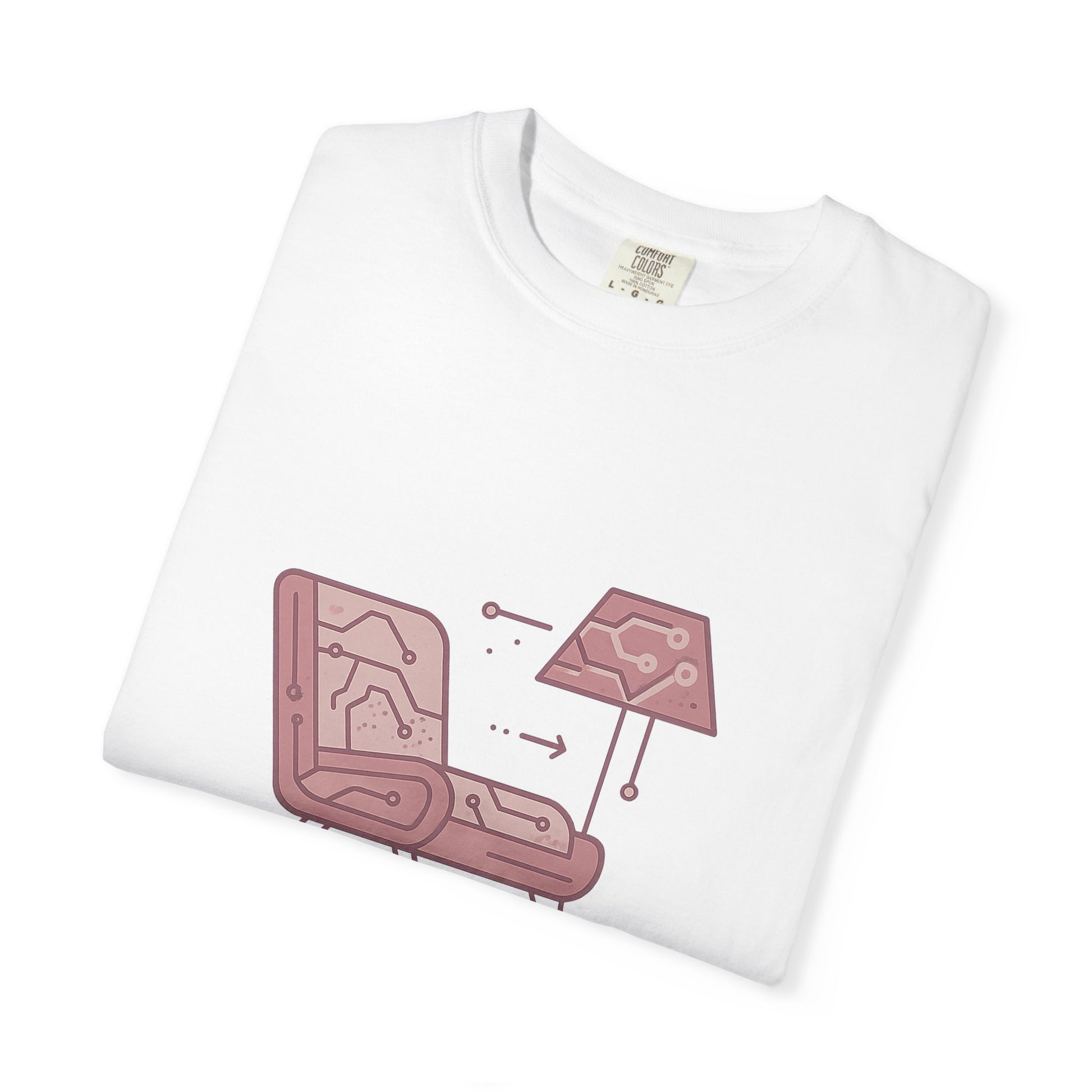 Interior Designer T-Shirt – Vintage-Wash Comfort Garment-Dyed Tee | LM Apparel – product photo 9