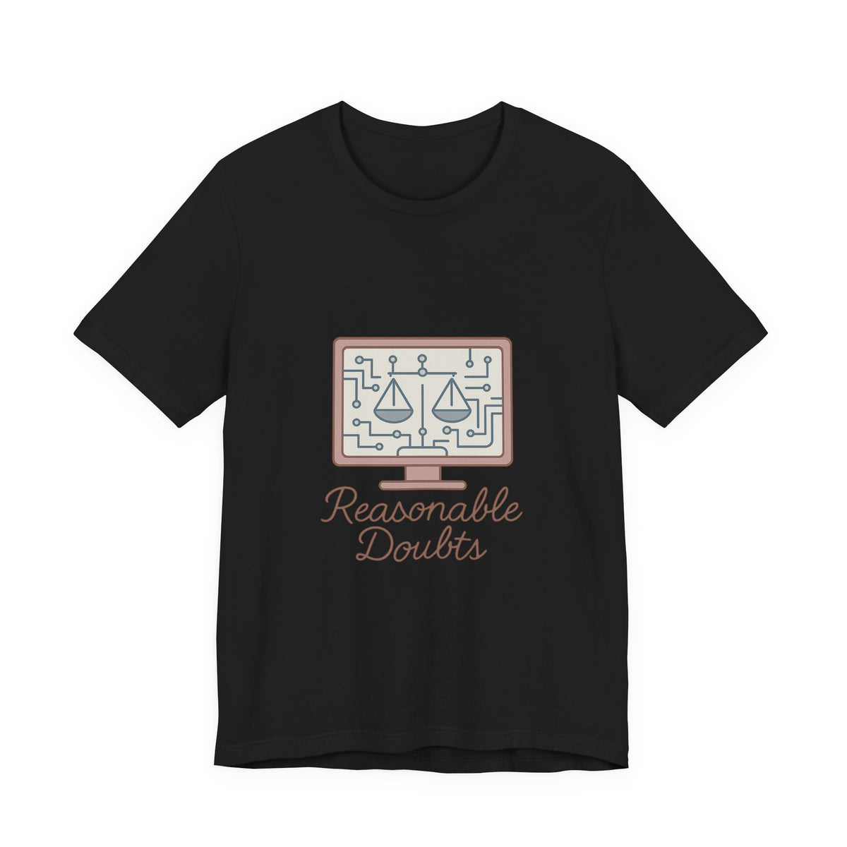 Law Student T-Shirt – Bella Canvas Jersey Tee | Minimalist Motivational Design