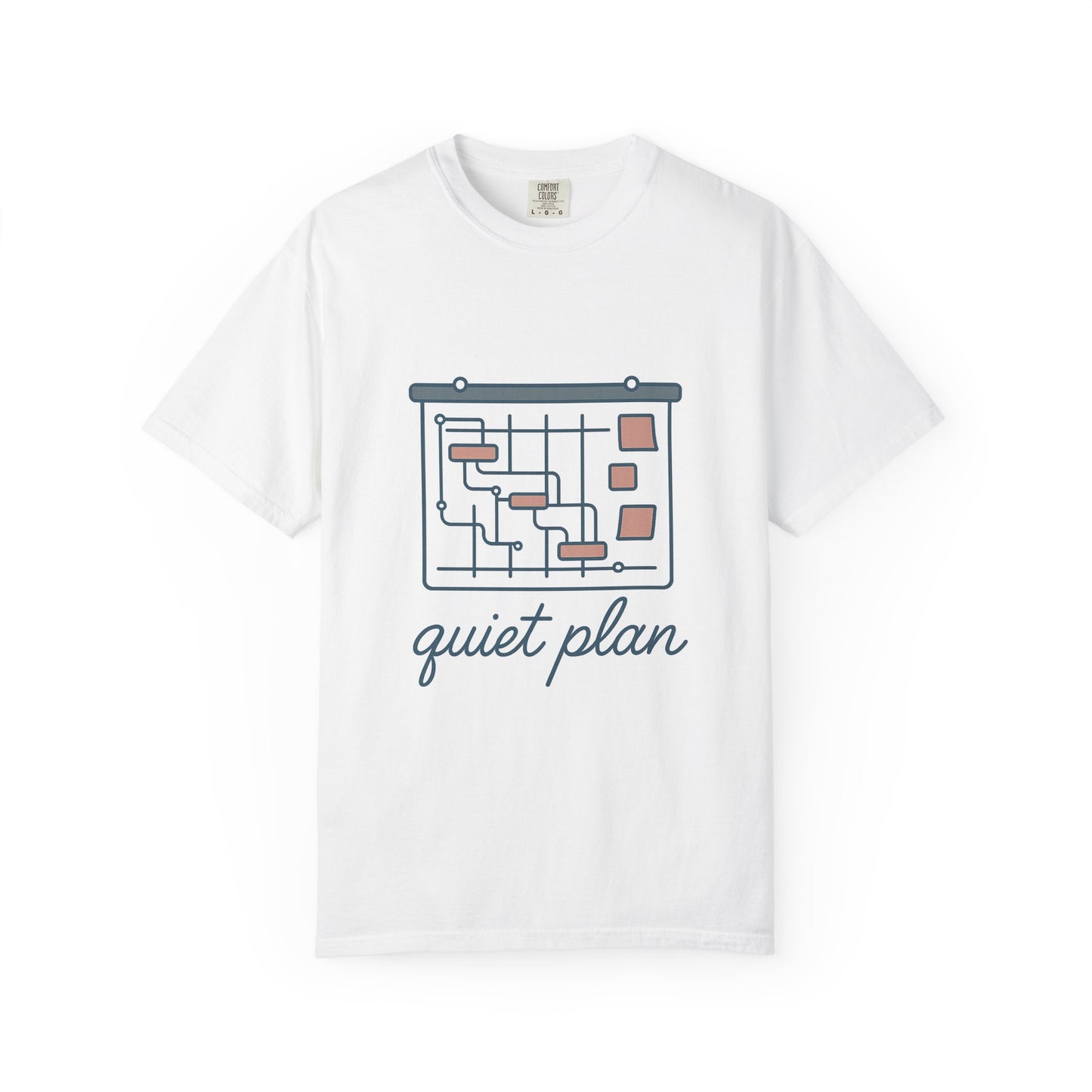 Project Manager T-Shirt – Vintage-Wash Comfort Garment-Dyed Tee | LM Apparel – product photo 2