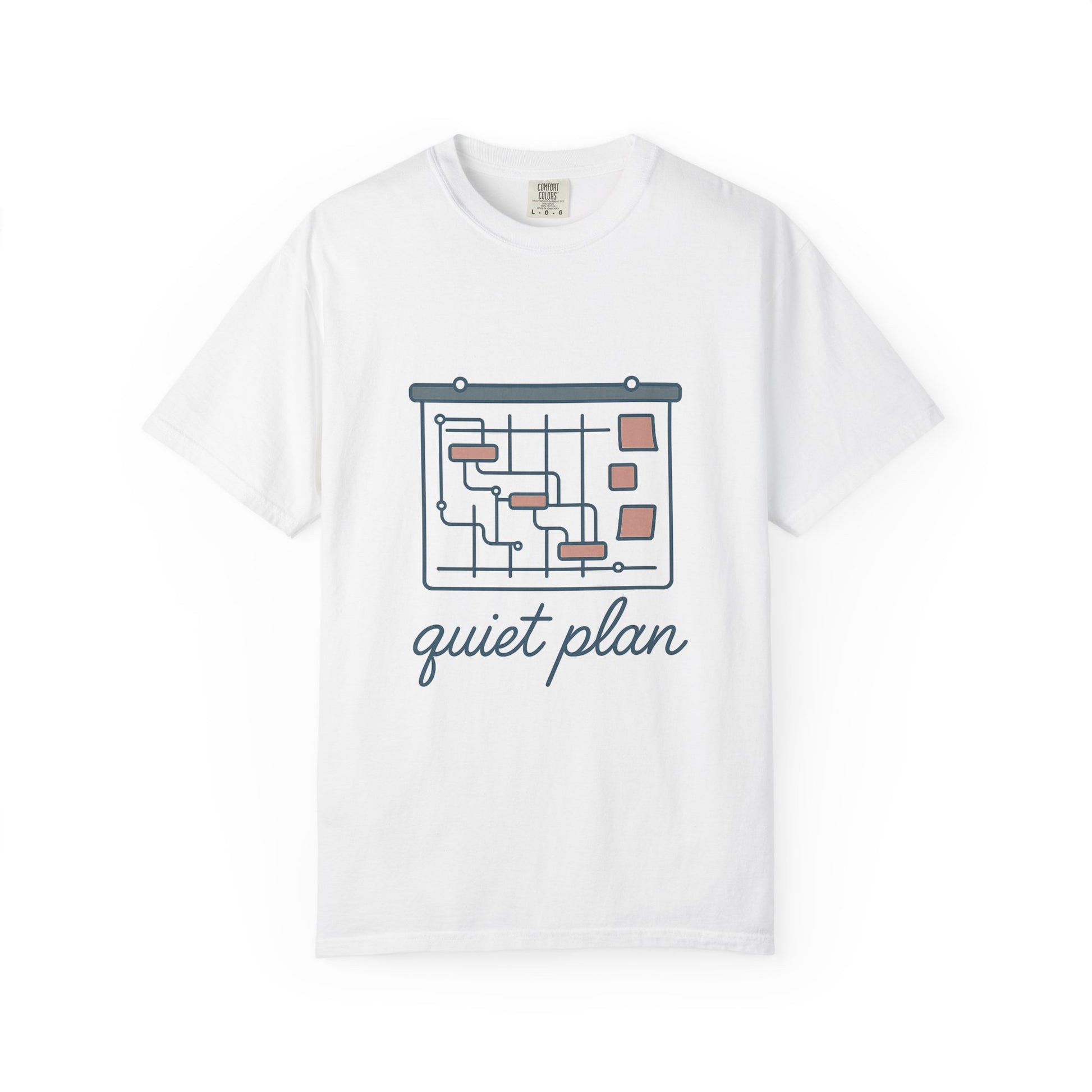 Project Manager T-Shirt – Vintage-Wash Comfort Garment-Dyed Tee | LM Apparel – product photo 2
