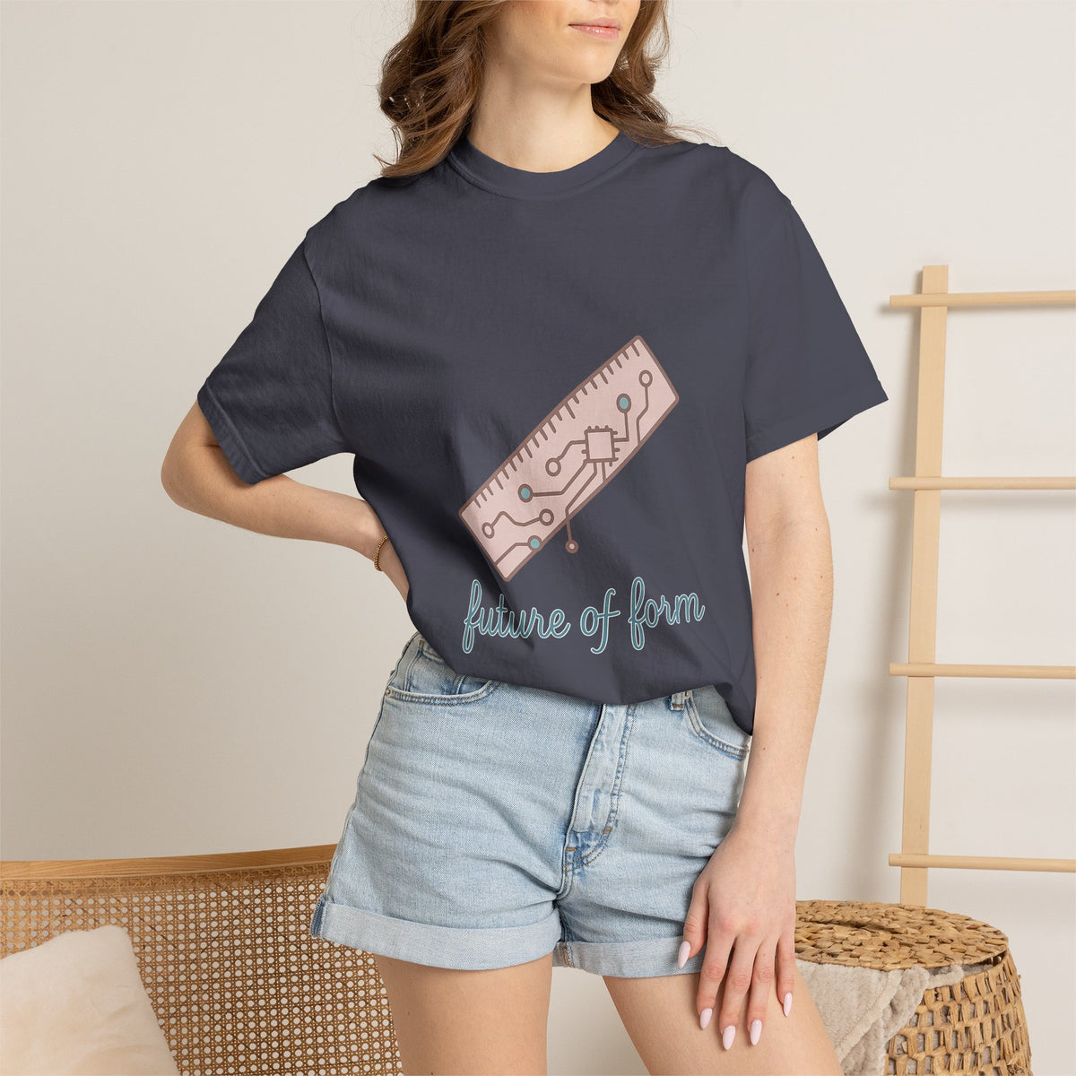 Architect Unisex T-Shirt – Comfort Colors Garment-Dyed Tee | Minimalist Aesthetic Design