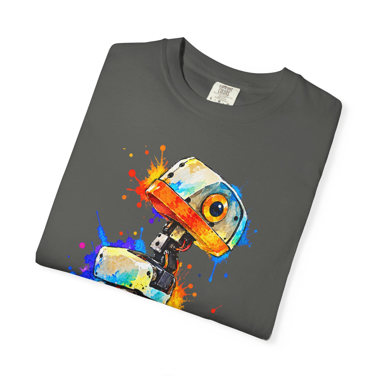 Microduck Robot Splash Art T-Shirt