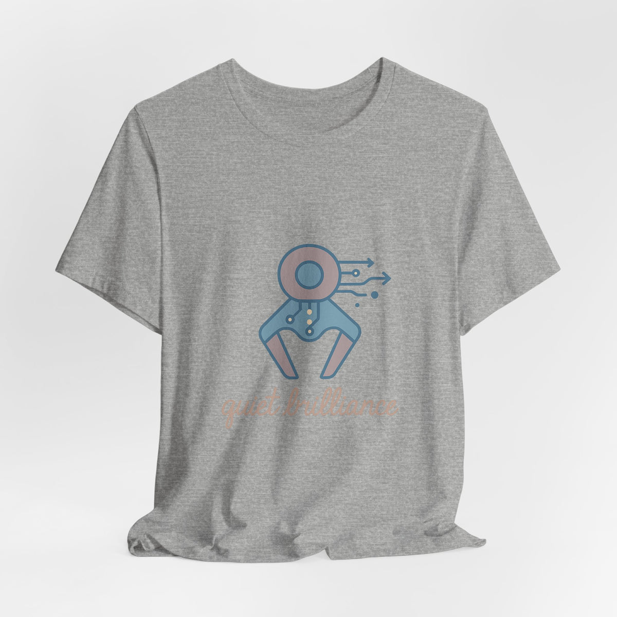 Robotics Engineer T-Shirt – Bella Canvas Jersey Tee | Minimalist Robotics Design