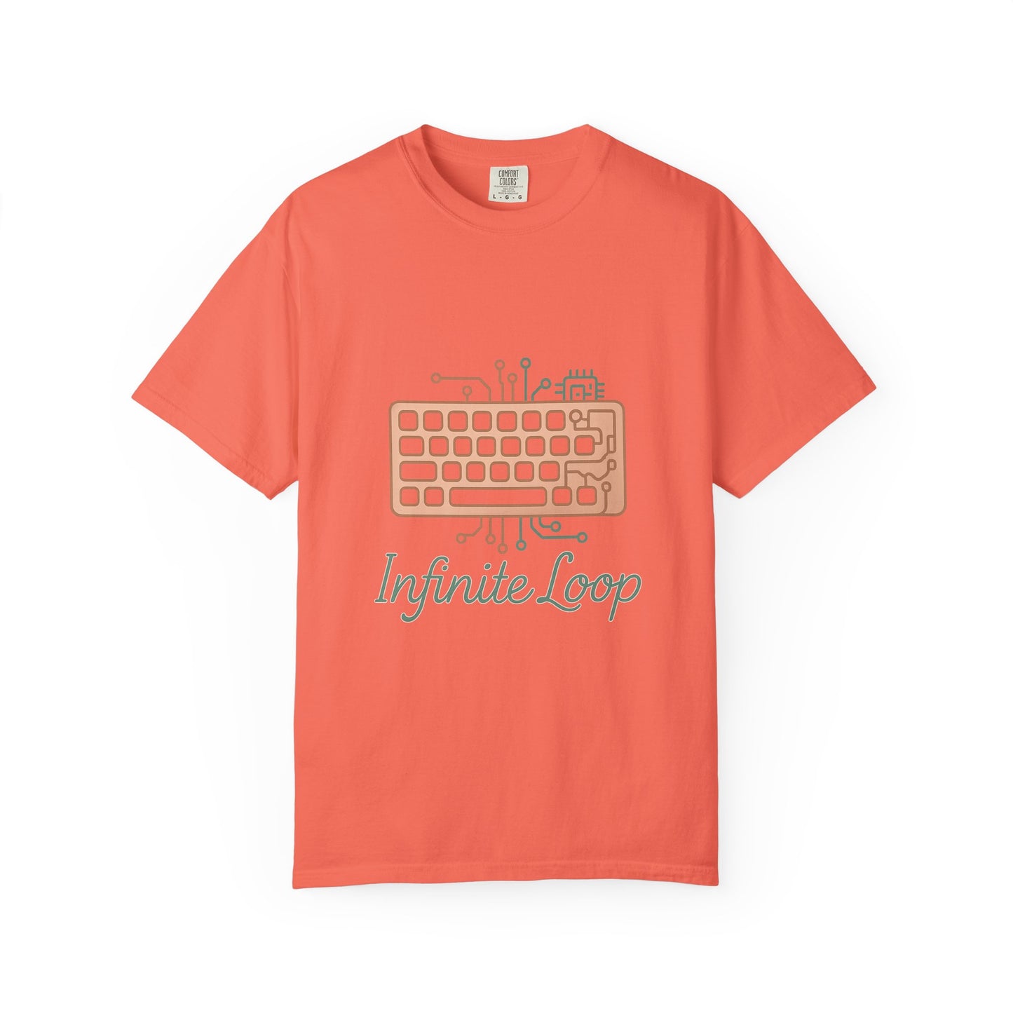 Software Engineer T-Shirt – Vintage-Wash Comfort Garment-Dyed Tee | LM Apparel – product photo 3