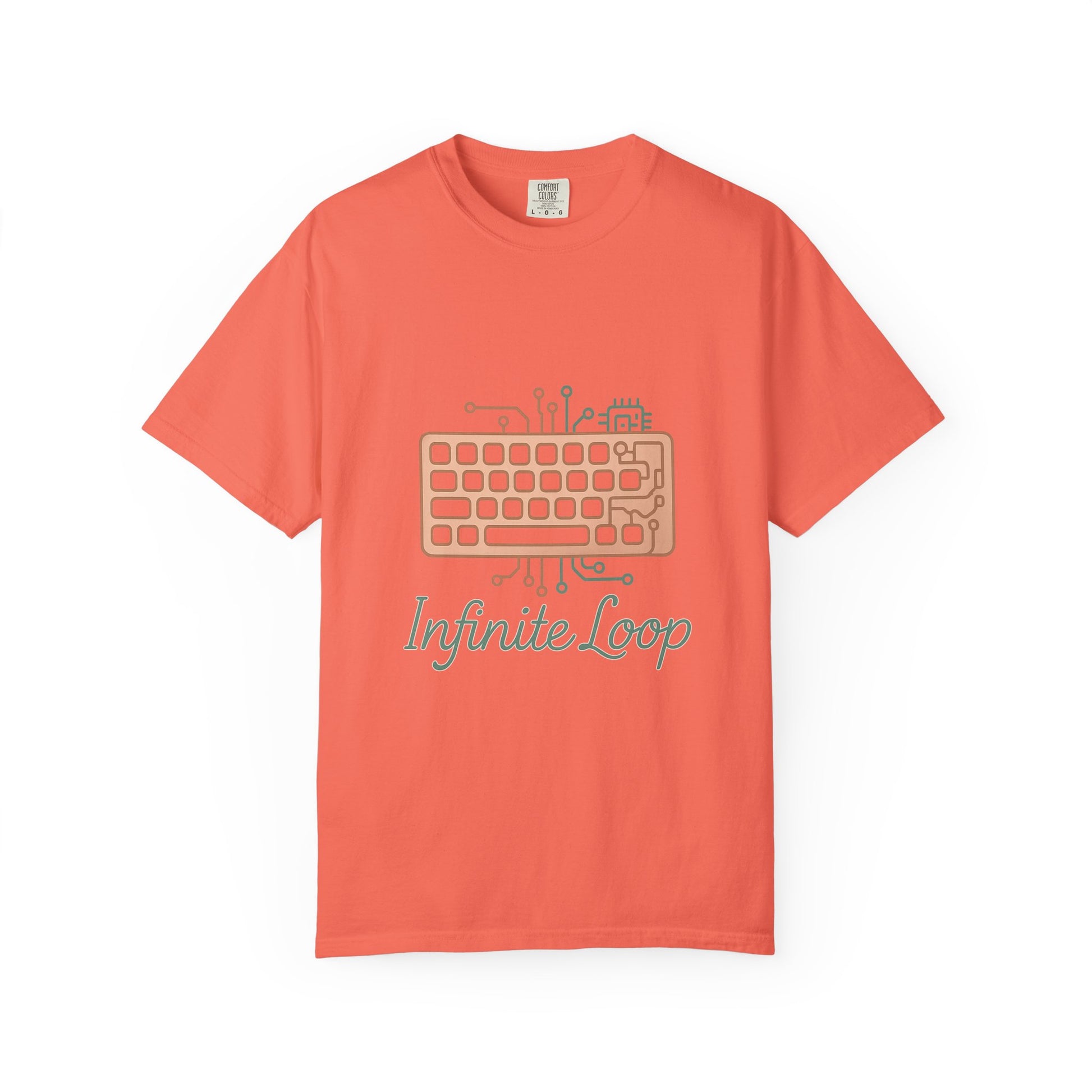 Software Engineer T-Shirt – Vintage-Wash Comfort Garment-Dyed Tee | LM Apparel – product photo 3
