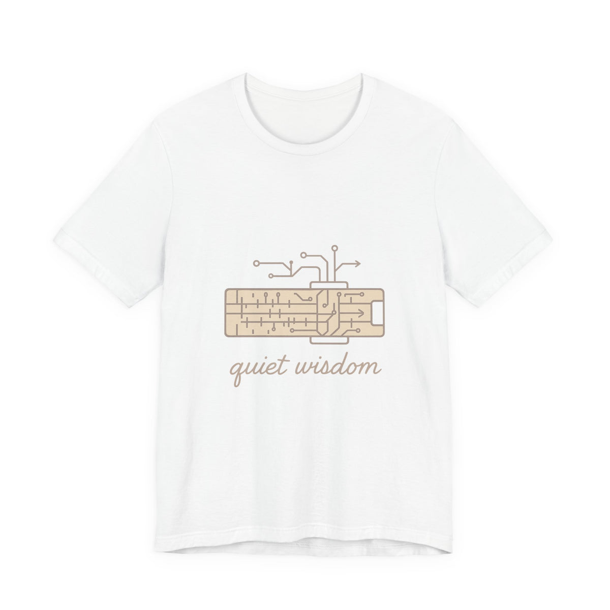 Tutor T-Shirt – Bella Canvas Jersey Tee | Minimalist Design, Positive Vibes
