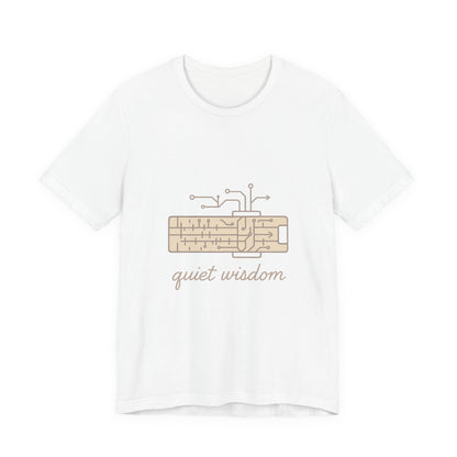 Tutor T-Shirt – Bella Canvas Jersey Tee | Minimalist Design, Positive Vibes
