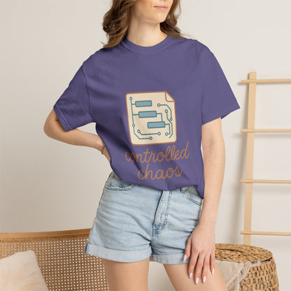 Project Manager T-Shirt – Comfort Colors Garment-Dyed Tee | Empowering Minimalist Design