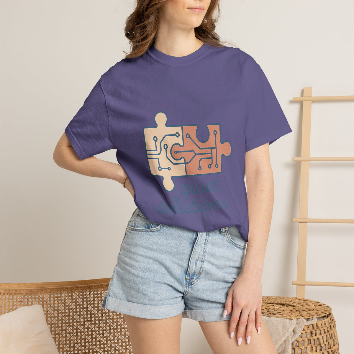 Consultant T-Shirt – Comfort Colors Garment-Dyed Tee | Minimalist Positive Vibes