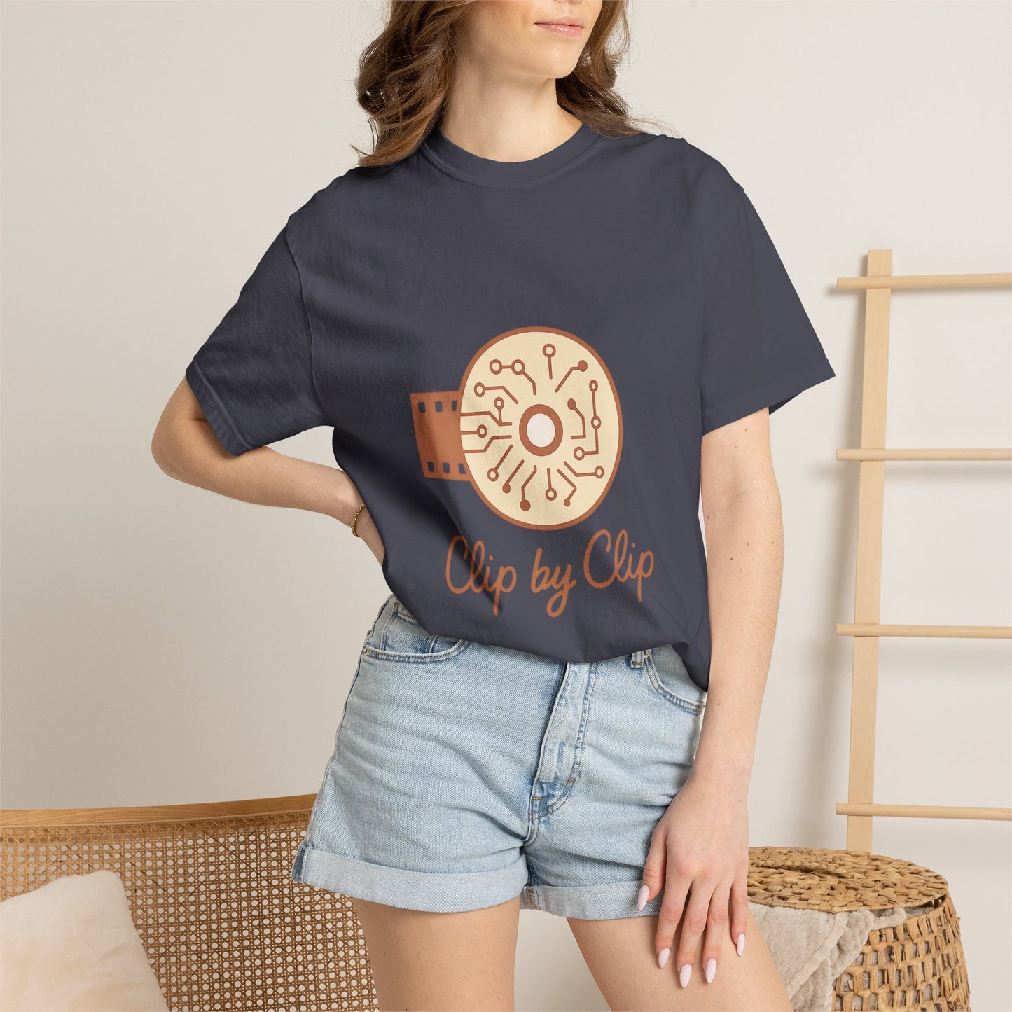 Video Editor T-Shirt – Vintage-Wash Comfort Garment-Dyed Tee for Men & Women | Video Editor Gift