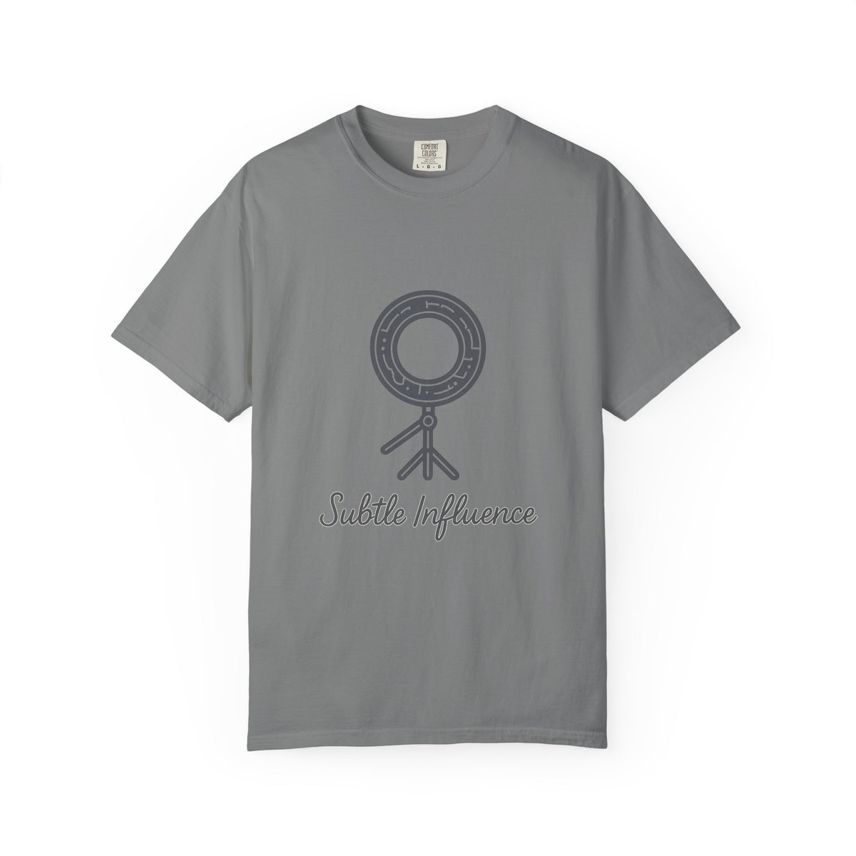 Influencer Unisex Garment-Dyed T-Shirt – Comfort Colors Garment-Dyed Tee | Minimalist Aesthetic Vibes