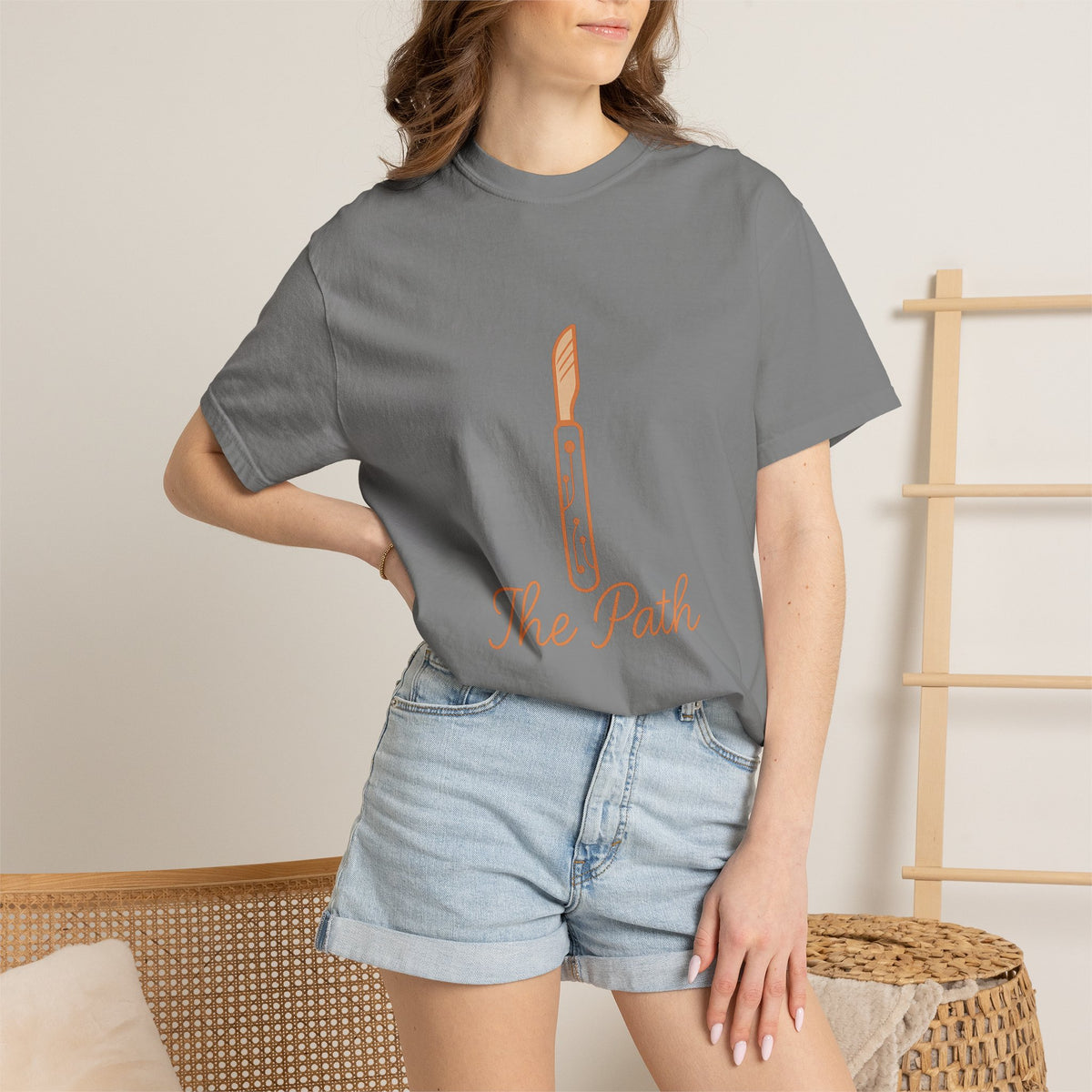 Medical Student T-Shirt – Comfort Colors Garment-Dyed Tee | Minimalist Medical Aesthetic