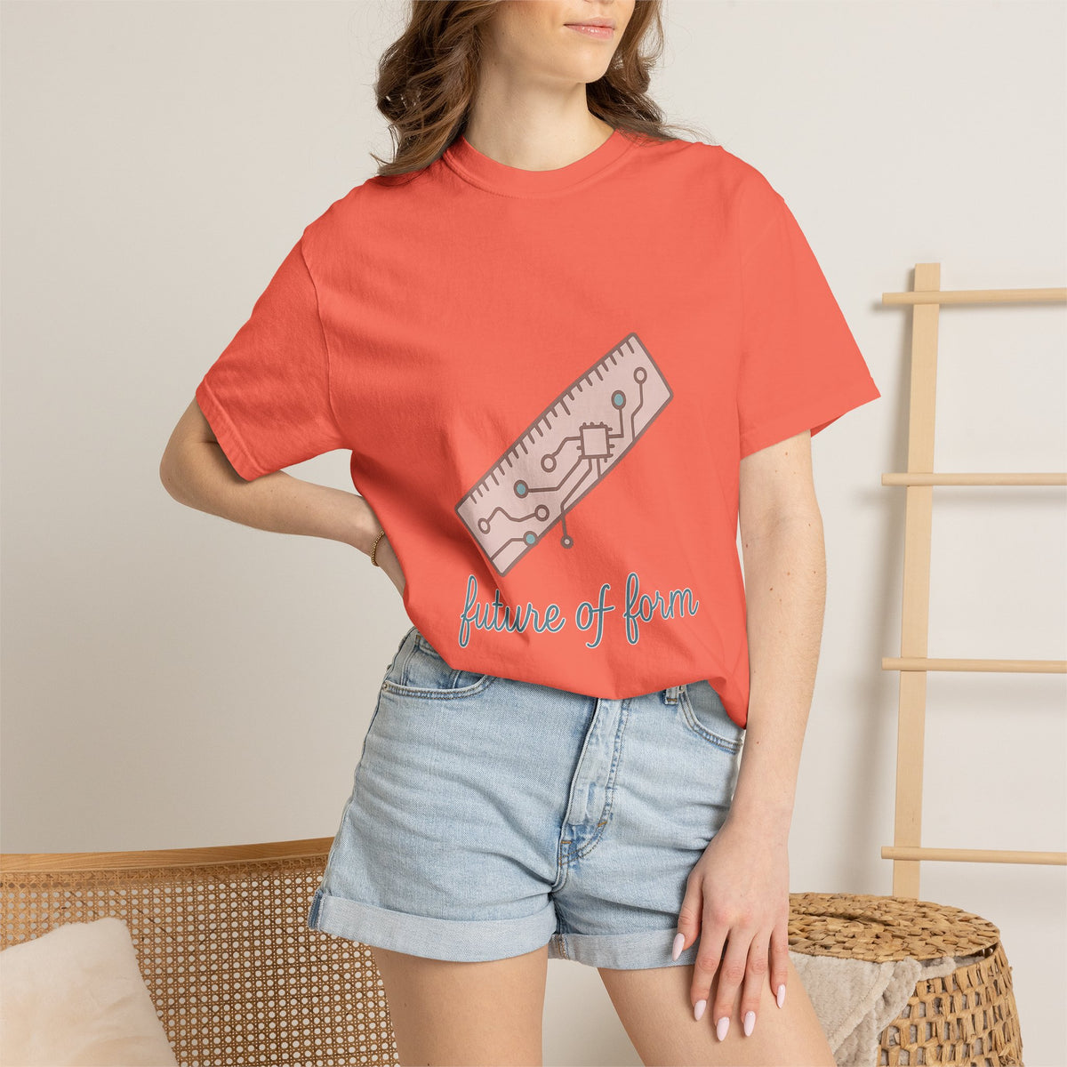 Architect Unisex T-Shirt – Comfort Colors Garment-Dyed Tee | Minimalist Aesthetic Design