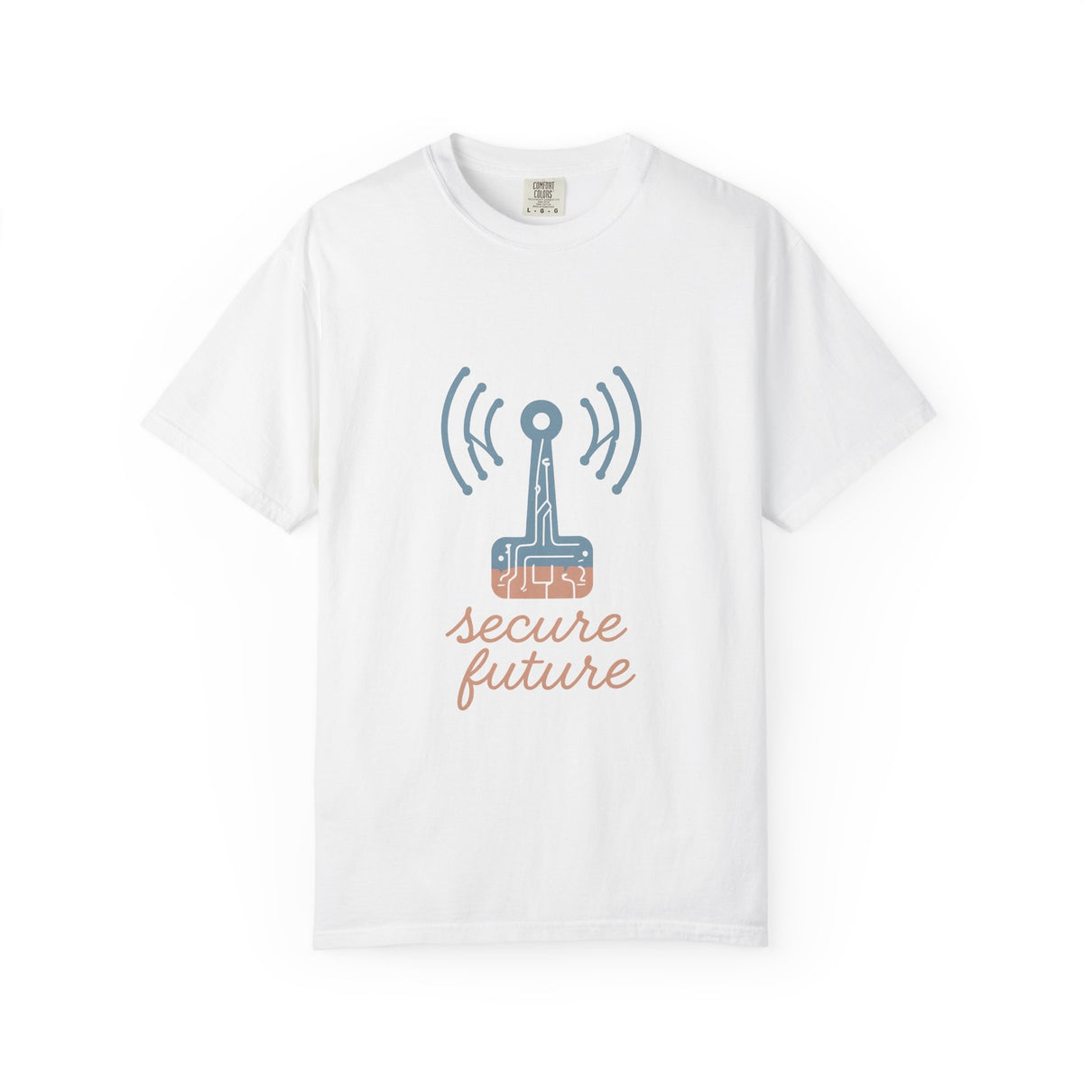 Cybersecurity T-Shirt – Comfort Colors Garment-Dyed Tee | Minimalist Nerdy Aesthetic