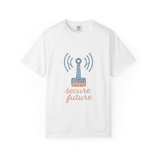 Cybersecurity T-Shirt – Comfort Colors Garment-Dyed Tee | Minimalist Nerdy Aesthetic