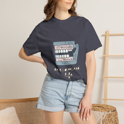 Dentist Unisex T-Shirt – Comfort Colors Garment-Dyed Tee | Minimalist Positive Vibes