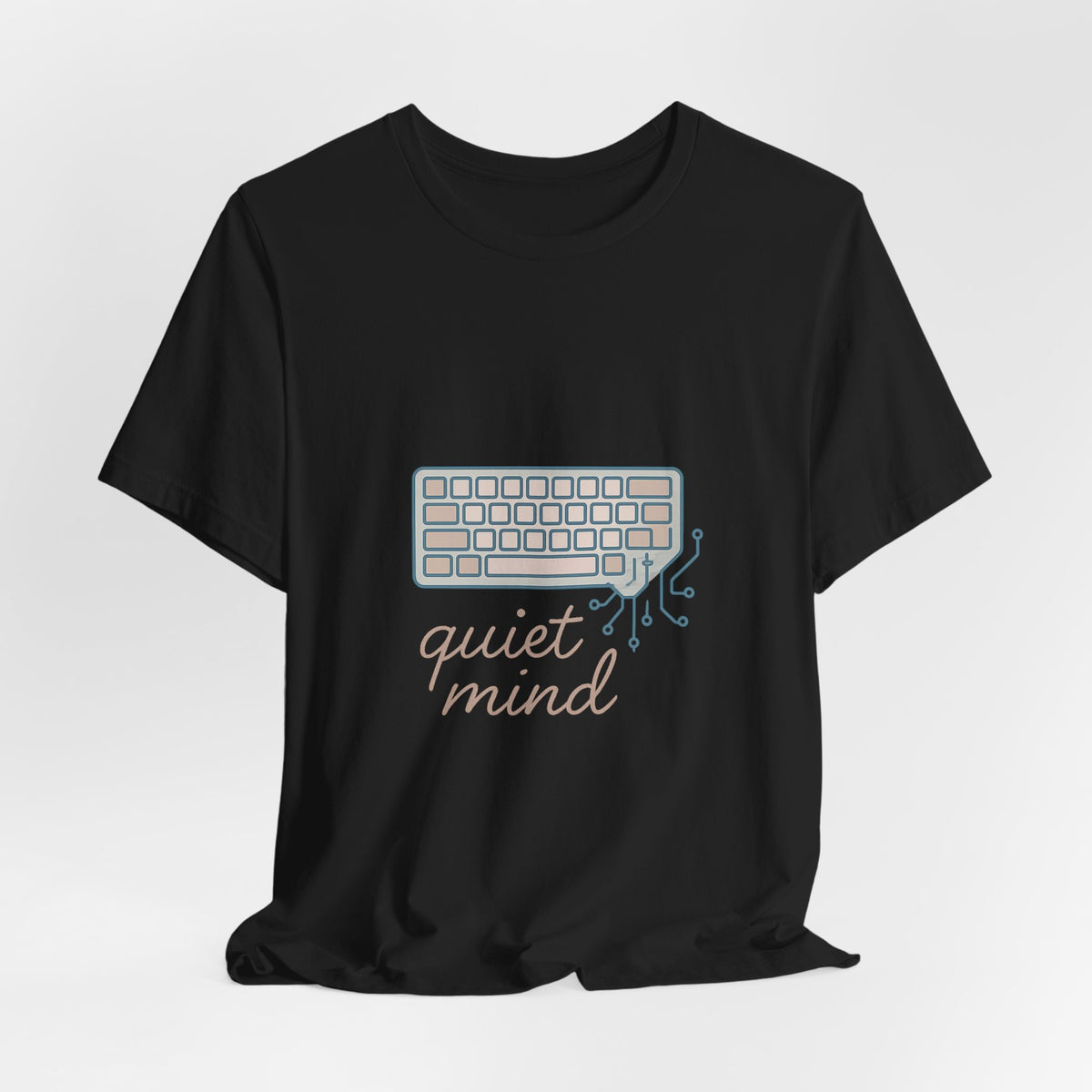 Software Developer T-Shirt – Bella Canvas Jersey Tee | Minimalist Coding Love