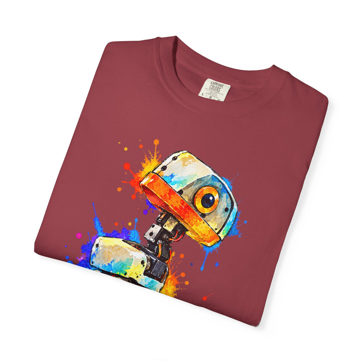 Microduck Robot Splash Art T-Shirt