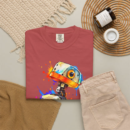 Microduck Robot Splash Art T-Shirt