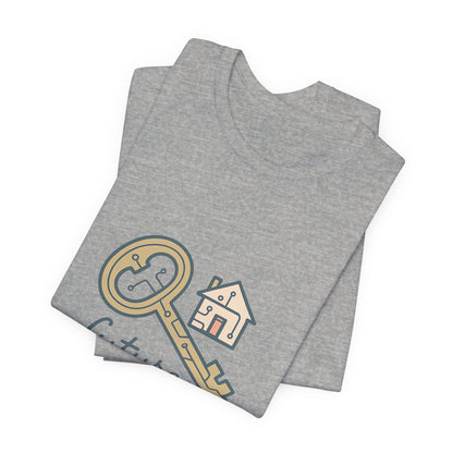 Real Estate Agent T-Shirt – Bella Canvas Jersey Tee | Minimalist Real Estate Vibe