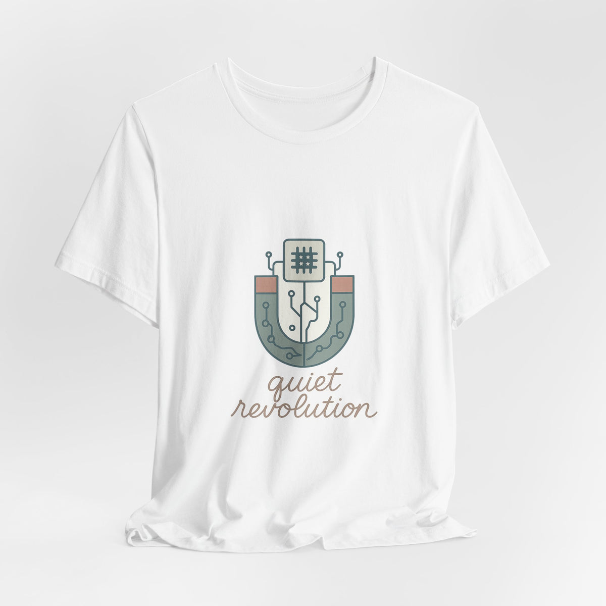 Electrical Engineer Gift T-Shirt – Minimalist Feminine Design by LM Apparel, front view
