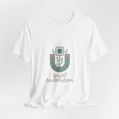Electrical Engineer Gift T-Shirt – Minimalist Feminine Design by LM Apparel, front view