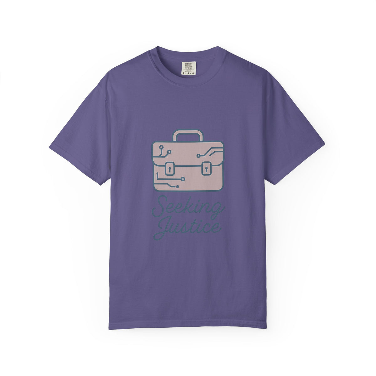 Law Student Unisex T-Shirt – Comfort Colors Garment-Dyed Tee | Minimalist Empowering Design