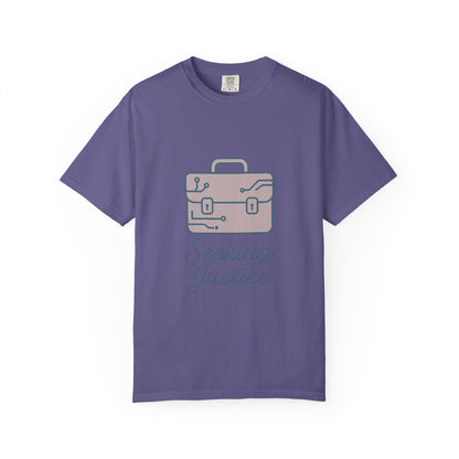 Law Student Unisex T-Shirt – Comfort Colors Garment-Dyed Tee | Minimalist Empowering Design