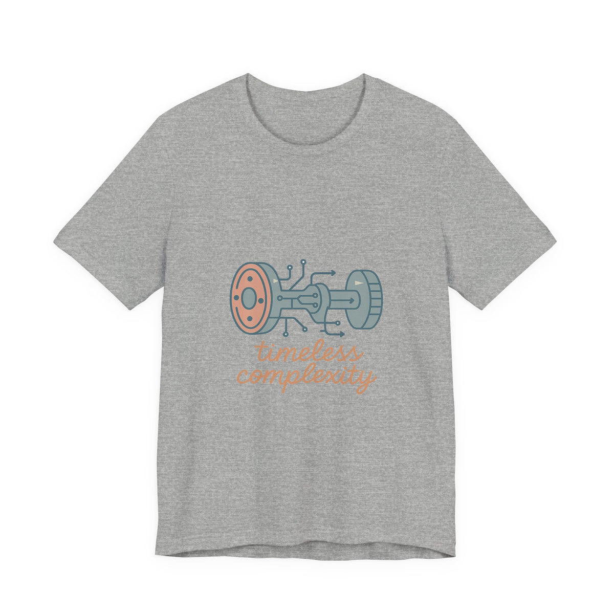 Mechanical Engineer T-Shirt – Bella Canvas Jersey Tee | Minimalist Mechanical Aesthetic