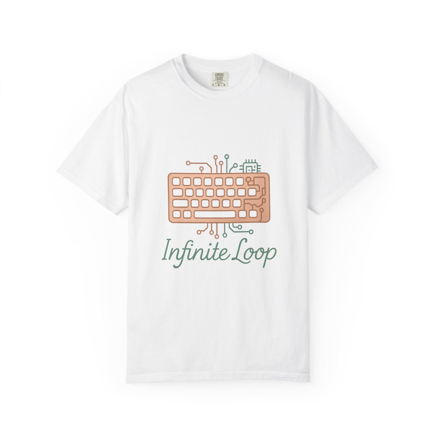 Software Engineer T-Shirt – Vintage-Wash Comfort Garment-Dyed Tee | LM Apparel – product photo 2