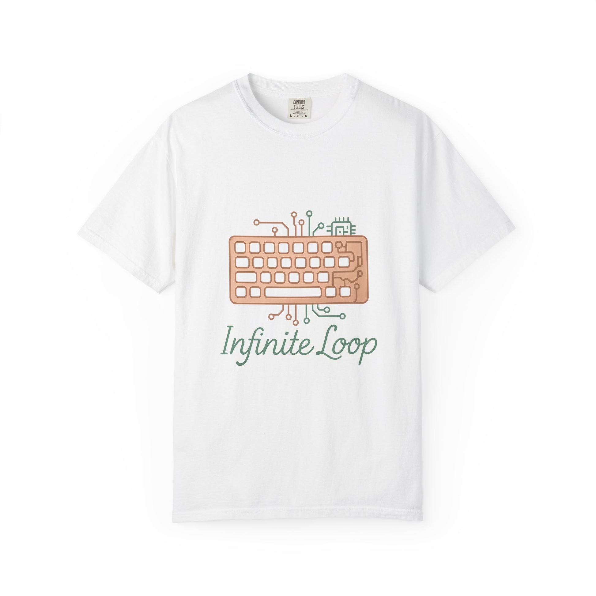 Software Engineer T-Shirt – Vintage-Wash Comfort Garment-Dyed Tee | LM Apparel – product photo 2