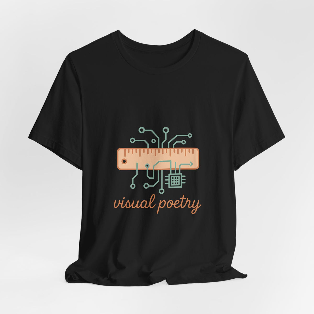 Graphic Designer T-Shirt – Bella Canvas Jersey Tee | Minimalist Aesthetic for Creatives