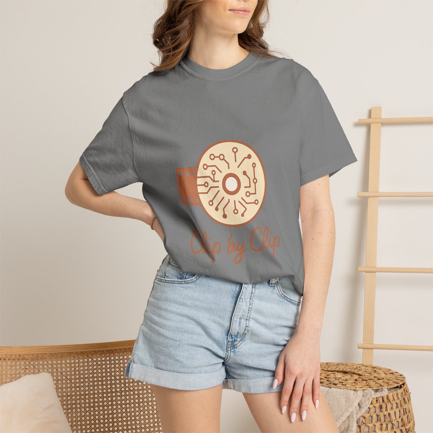 Video Editor T-Shirt – Vintage-Wash Comfort Garment-Dyed Tee for Men & Women | Video Editor Gift