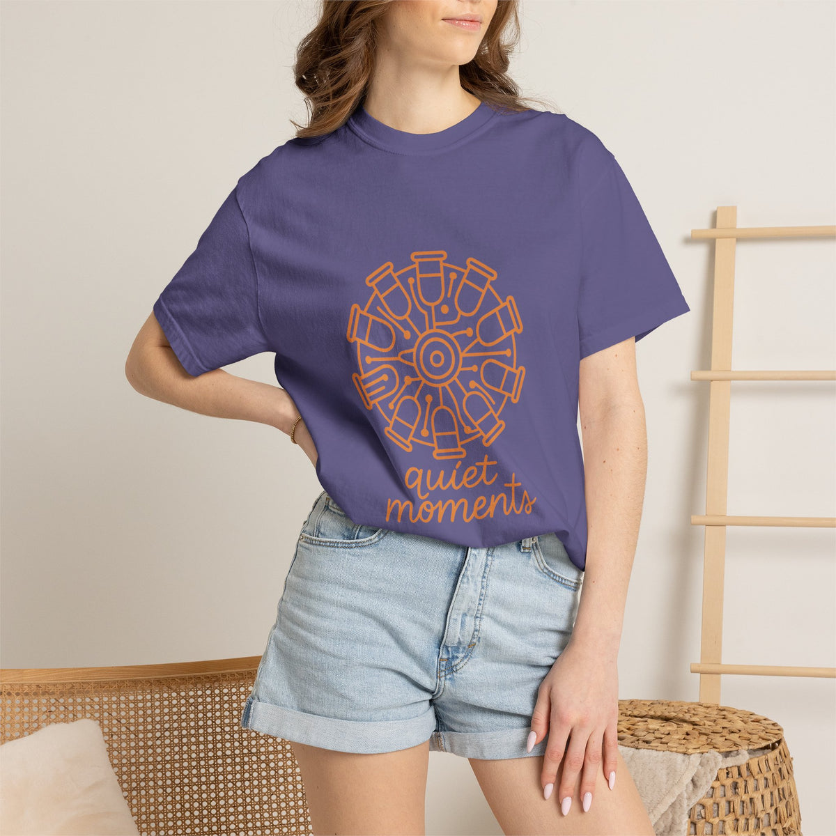 Researcher T-Shirt – Comfort Colors Garment-Dyed Tee | Minimalist Design with Positivity